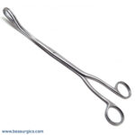 Sponge Curved Forceps 9.5"